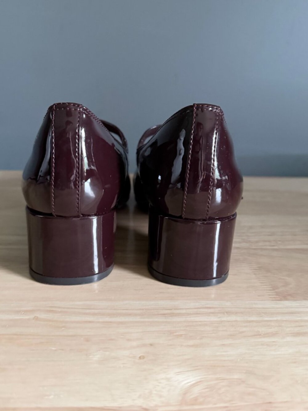 Clarks Iridessa Rae Mary Jane Heel, Merlot Red, 7.5 - Picture 3 of 4